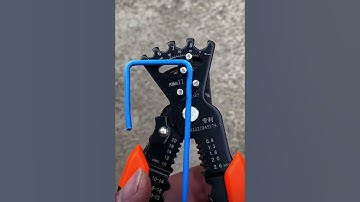 New tool: wire cutter, stripper, bender 😎