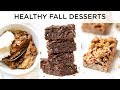HEALTHY FALL DESSERT RECIPES ‣‣ quick & easy vegan desserts