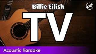 Billie Eilish - TV (karaoke acoustic)