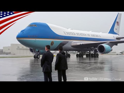 President Biden Arrives in Japan on Air Force One for G7 Summit in Hiroshima 2023