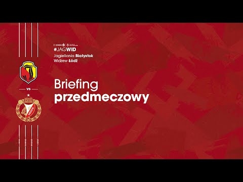 Transmisja z briefingu przed meczem z Jagiellonią Białystok