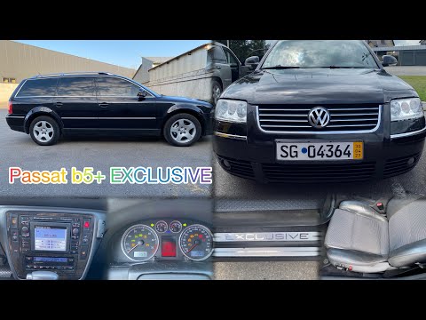 Видео: Volkswagen Passat b5+ в редкой комплектации Exclusive