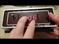 An Interesting Westclox Electromechanical "Digital" Clock Teardown