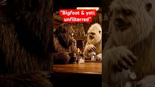 Missing But Heard: Bigfoot & Yeti Unfiltered”#comedy #funny #darkhumor #laugh #cryptidjokes #foryou