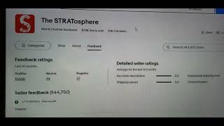 Avoid "The Stratosphere" eBay Seller!