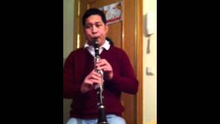 Video-Miniaturansicht von „Pasko na Sinta ko in Bb clarinet“