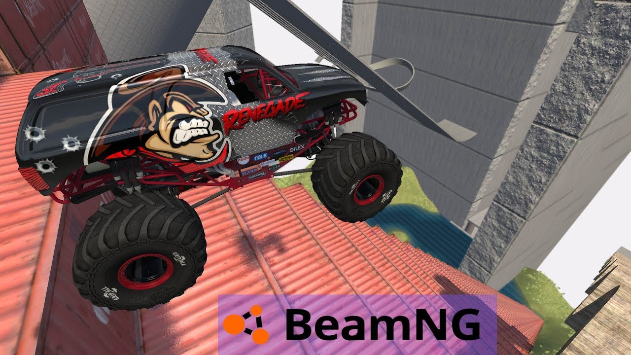 Jumping Crashes & Deadly Fall from the Stairs Beamng drive 15 YouTube