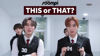 Soompis This Or That? With THE BOYZ (Part 2) #Shorts