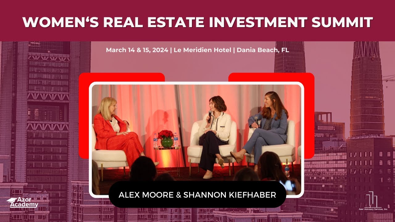 Women in Real Estate Investment Summit 2024 Alex Moore & Shannon