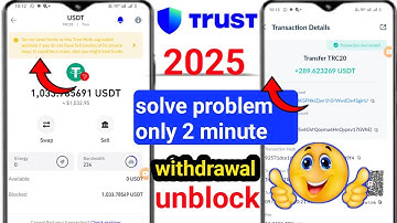 trust wallet blocked usdt | do not send funds to this tron multisig wallet | trust wallet blocked
