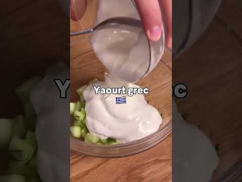 Tarte concombre léger