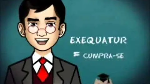 O que é o exequatur?