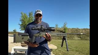MDT field stock chassis for long action rifle.￼