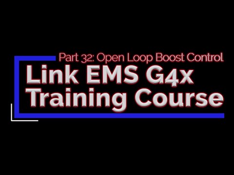Link G4x Training Part 32: Open Loop Boost Control | Evans Performance Academy