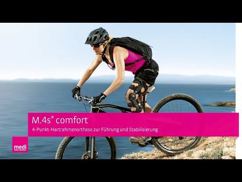 medi M.4s® comfort® 4-Punkt-Hartrahmen-Knieorthese anlegen| Anleitung für medizinisches Fachpersonal