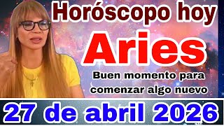 horóscopo de Aries para hoy 27 de abril de 2026