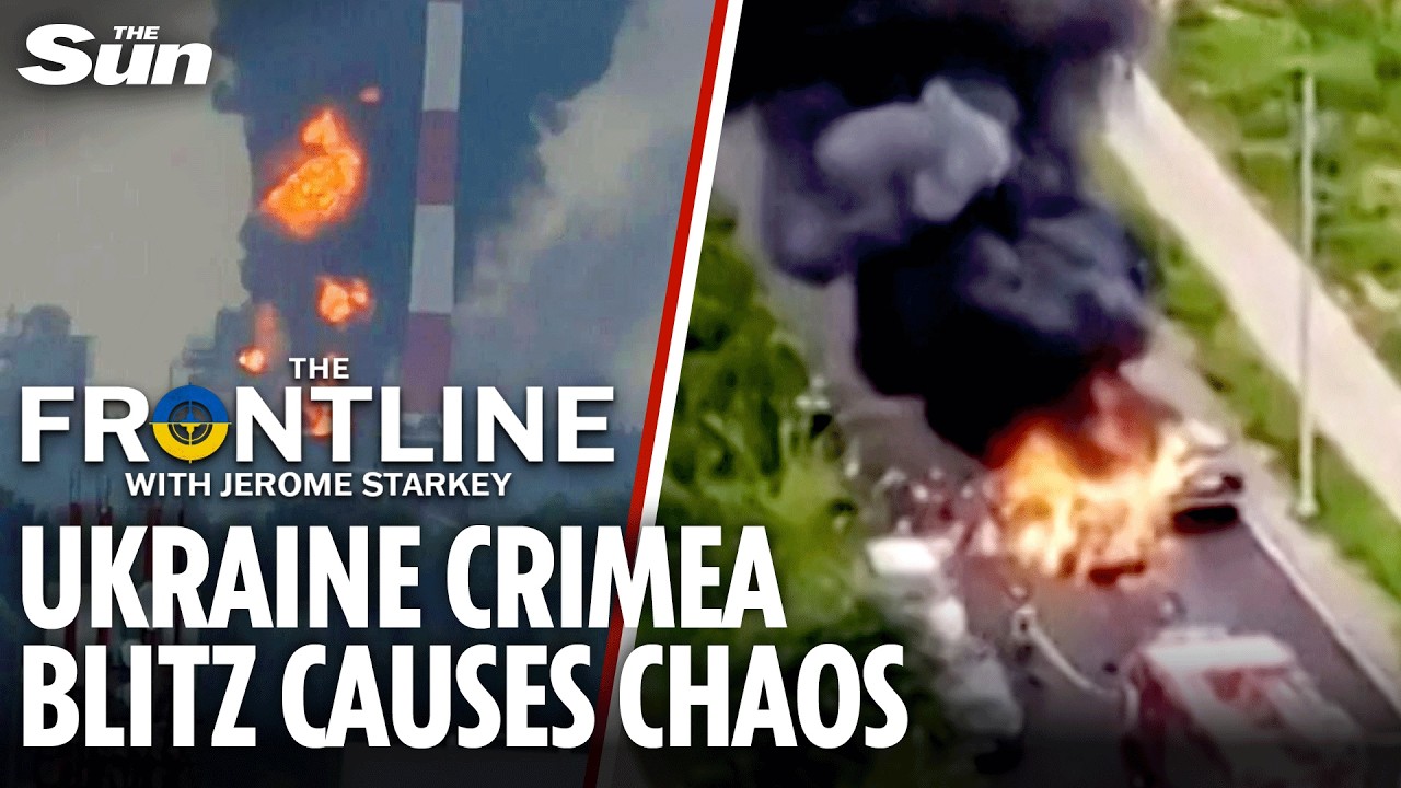 Ukraine chokes Crimea in devastating bridge attack as Konstantivkya frontline faces collapse
