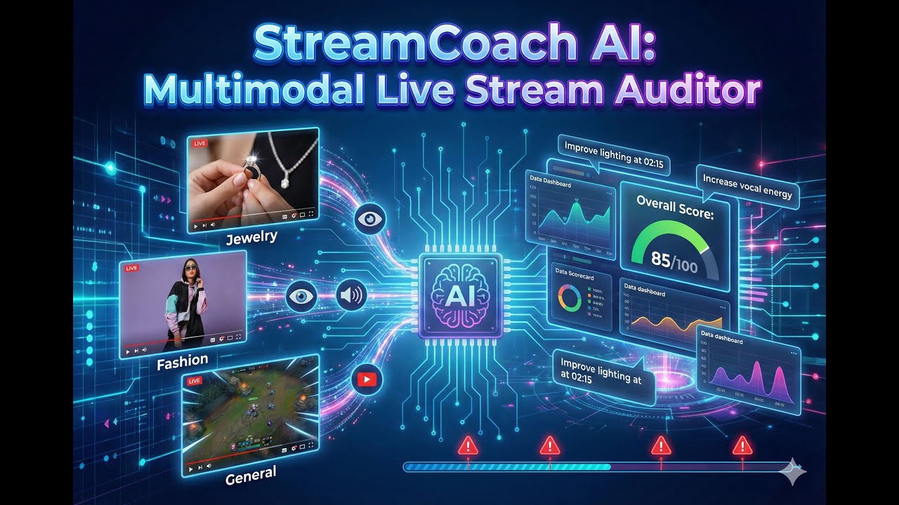 StreamCoach AI: Multimodal Live Stream Auditor - YouTube