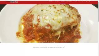 Web Design In Auburn By Cloud Radix For The Italian Grille
