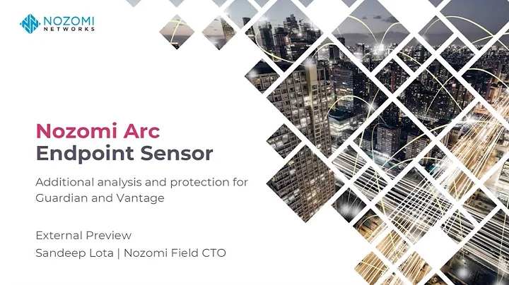 Turn Any Endpoint Into a Security Sensor with Nozomi Arc