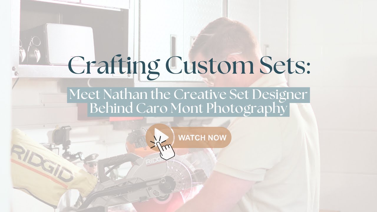 Crafting Custom Sets: Meet Nathan the Creative Set Designer at Caro Mont Photography