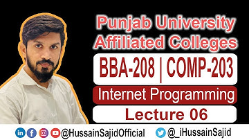 BBA-208 | COMP-203 Lecture 6 | Constants in Visual Basic | visual programming | Hussain Sajid