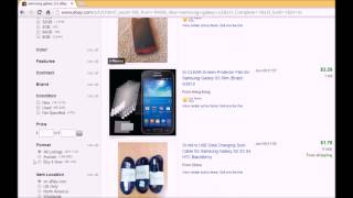 eBay Filtering Search Results Tips/Tricks