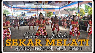 Jathilan SEKAR MELATI - babak putri SRIKANDI MELATI - ngentak sumberadi mlati sleman