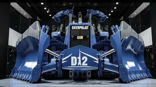 Futuristic D12 Bulldozer – Ultimate Heavy Machinery Power &amp; Advanced Construction Technology