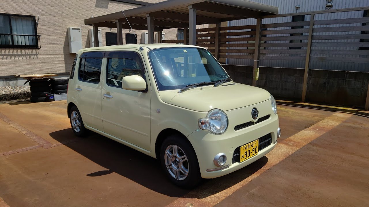 ミラココア 4WD ナビ フルセグTV スマートキー 車検4年7月 快調!新潟