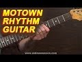 Early Motown - Rhythm Guitar