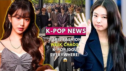 Kpop News: Paris Fashion Week CHAOS 😳 Jennie & V to Yeonjun & Wonyoung —Talked-About Moments! 