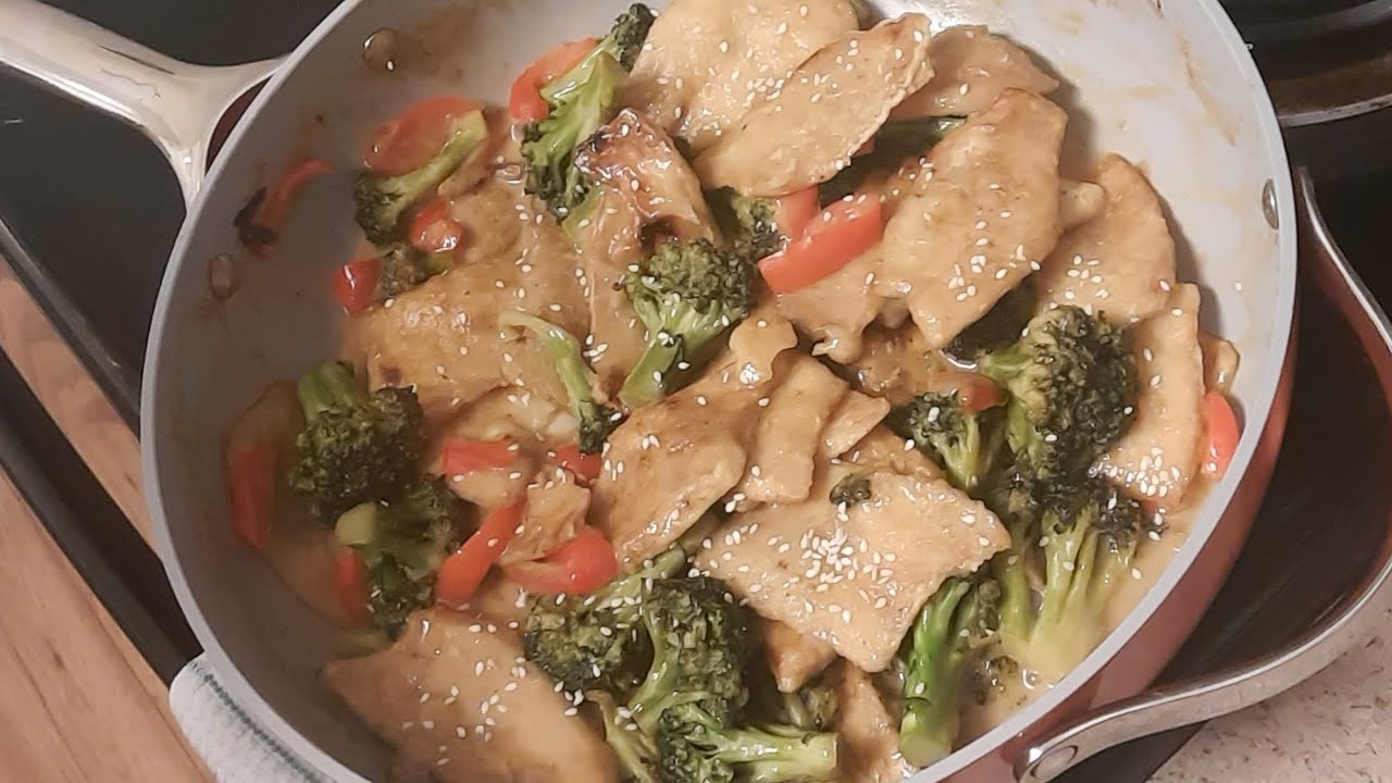 King Oyster Mushroom "Chicken" and Broccoli + bonus YouTube