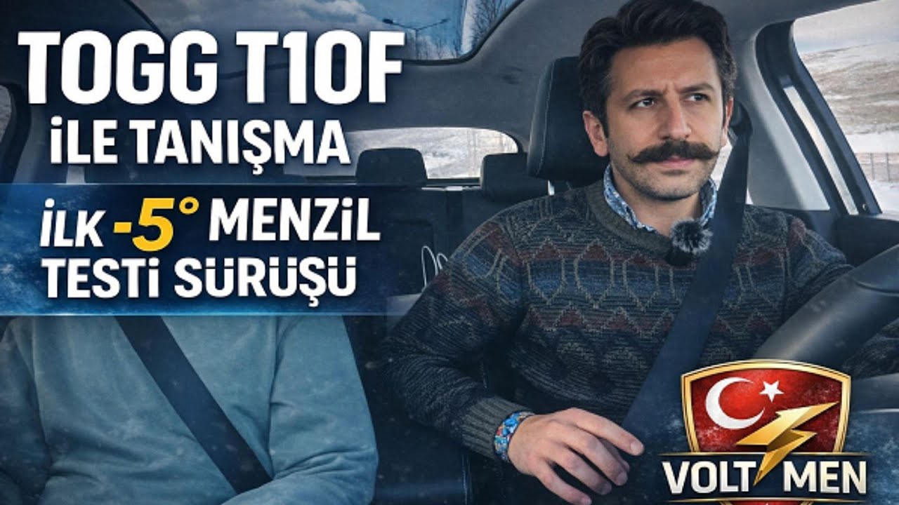 Togg T10F ile –5°C’de Uzun Yol Testi: Soğuk Havada Gerçek Menzil, Şarj Tüketimi ve Şaşırtan Sonuçlar