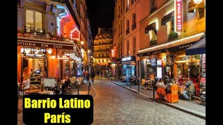 Barrio Latino en París Francia