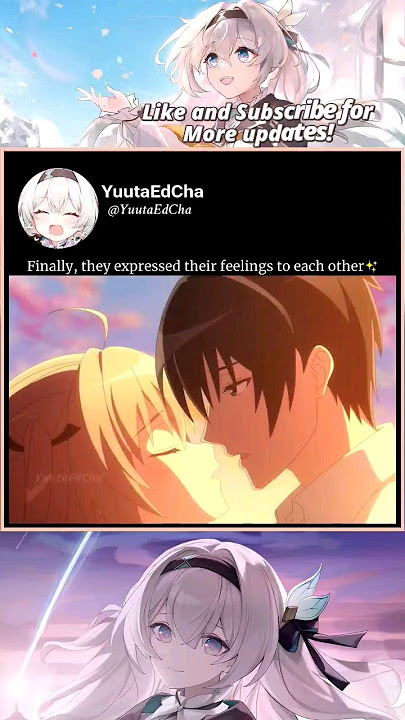 They finally kissed after realizing their feelings | Atri: My Dear Moments #anime #short