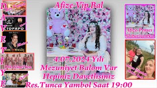 DAVETİYE VİP ABİTURİETSKİ BAL AFİZE 04 07 2024