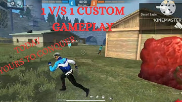 1V1 CUSTOM GAMEPLAY WITH MY FRIEND #NO  MERCY. GARENA FREE FIRE MAX.