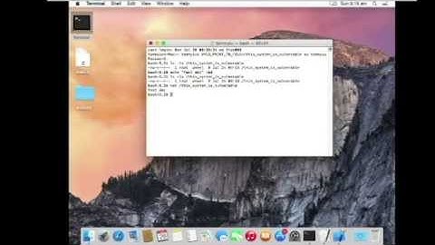 MAC OS X 10.10 DYLD_PRINT_TO_FILE Local Privilege Escalation Vulnerability