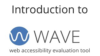 Introduction to WAVE