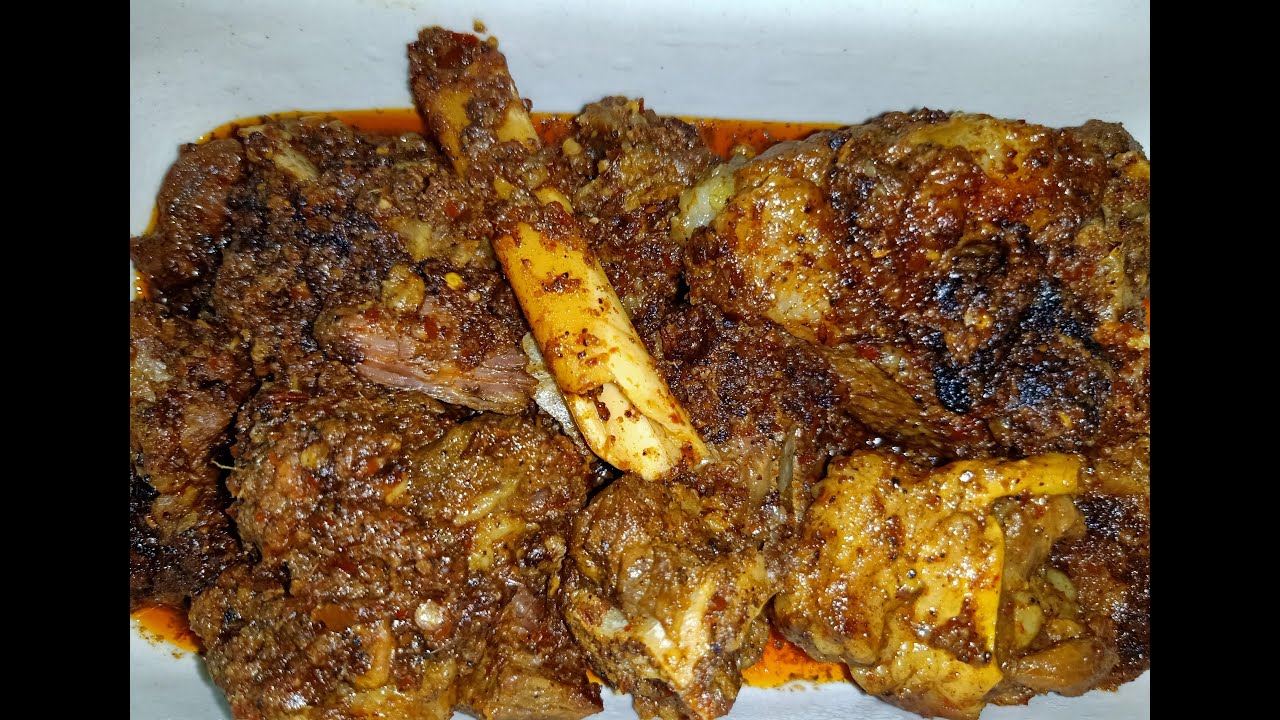 Ghee Mutton Roast Recipe/Exotic Mutton preparation/Mutton in thick gravy