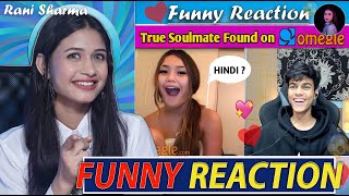 @adarshuc Found his True Soulmate on OMEGLE  | Funny Reaction by Rani Sharma