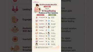 Common Breastfeeding Problems and Their Solutions | World Breastfeeding Week 2026