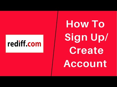 How to Create an Account on Rediffmail | Sign Up rediff.com