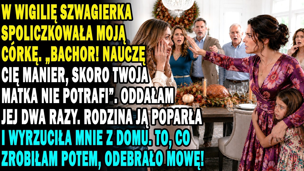 "Przy wigilijnym stole moja szwagierka spoliczkowała moją pięcioletnią córkę za to, że grzecznie poprosiła o pierogi bez kapusty. 'Niewdzięczny bachorze – ja cię nauczę manier, skoro matka nie...