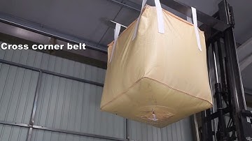 Tubular 1 Ton 1000KG big bags woven sacks FIBC