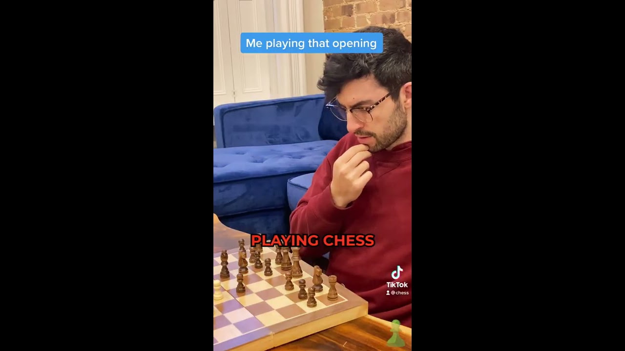 Me Learning A New Chess Opening