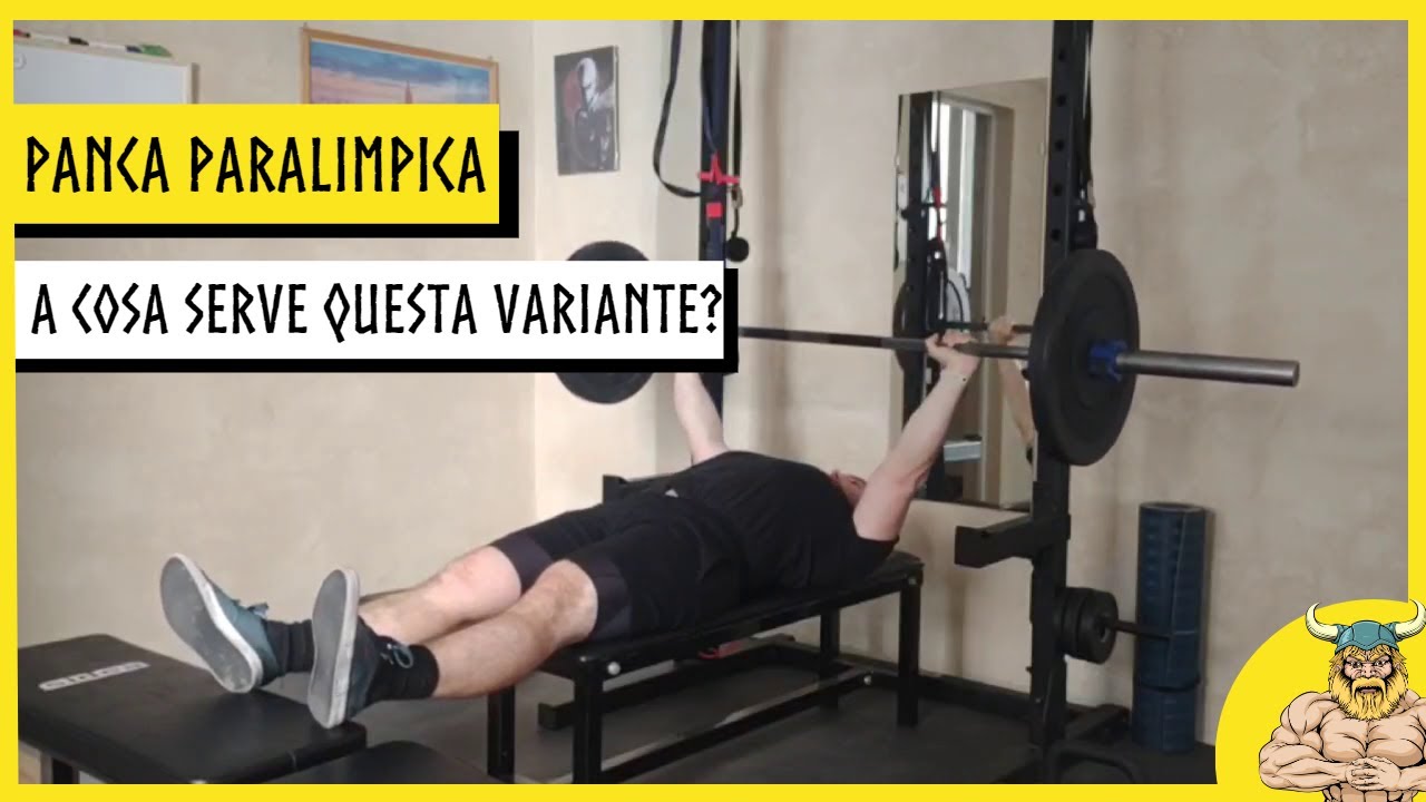Panca paralimpica - a cosa serve e perché provare questa variante!