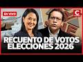 🔴 RECUENTO DE VOTOS EN VIVO: MINUTO A MINUTO DE AUDIENCIA SEGUNDA VUELTA | FUJIMORI VS. SÁNCHEZ