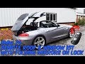 BMW Z4 Remote Roof Open & Folding Mirrors
